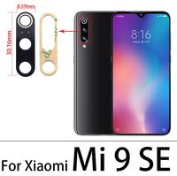 Soczewka aparatu tylnego osłona obiektywu z uchwytem na ramkę z naklejką części zamienne do Xiaomi Mi9 Mi 9 Se Mi 11 3